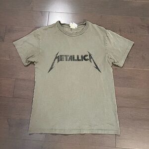 H&M oversized Metallica Tshirt -Size Small